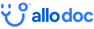 Allo Doc logo white